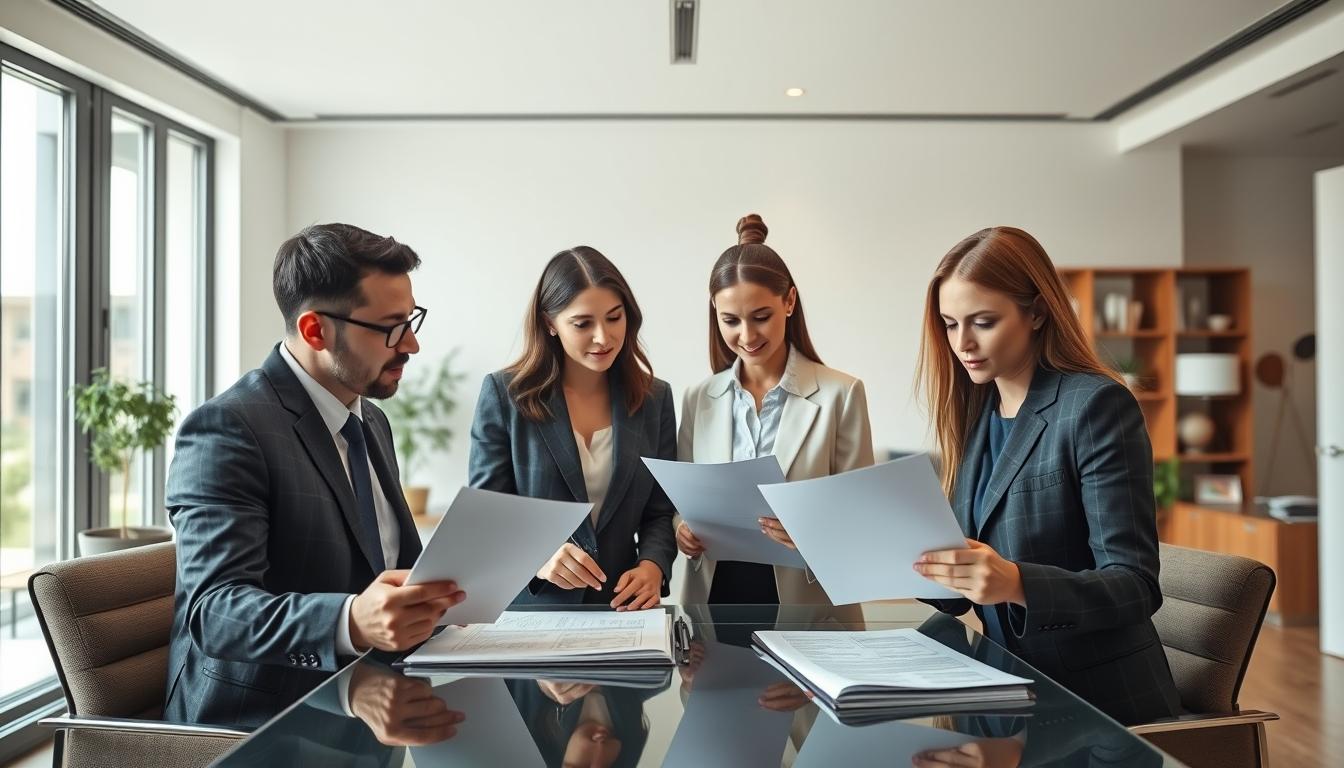 Real estate ownership transfer documents and closing confirmation